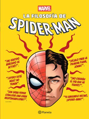cover image of La filosofía de Spider-Man